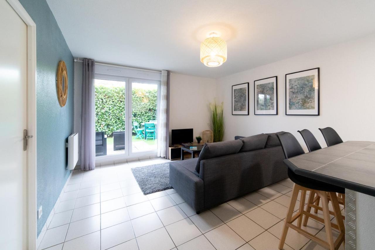 My Cozy Flat Blagnac - T2 - Free Parking - Terrasse - Jardin Daire Dış mekan fotoğraf